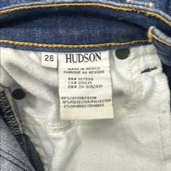 Hudson Krista Super Skinny Crop Jeans - Picture 6 of 6